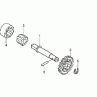 CRF450R Масляный насос