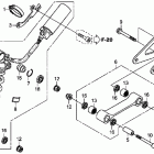 CBR600RA Rear shock absorber (cbr600ra)