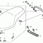SHADOW RS VT750RS Сидение