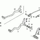 CRF150F Педали