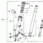ST1300PA Передняя вилка