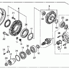 VTX1300T Редуктор