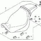 VT750C2F Сидение