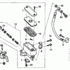 ST1300PA Главный тормозной цилиндр - передний