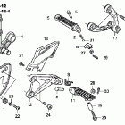 CBR1000RR Подножки