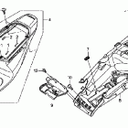 CBR600RR Задний обтекатель