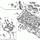 CBR1000RR Головка цилиндра