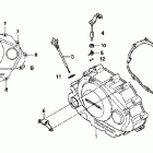 CRF150F Right crankcase cover ('06-'08)