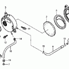 CRF70F Воздухозаборник