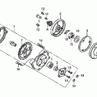 CRF230F Масляный насос