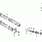 CBR1000RR Распредвал -клапана