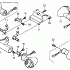 VTX1300T Сигналы поворота