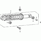 CRF70F Задний амортизатор