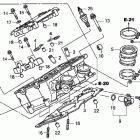 ST1300PA Правая головка цилиндров