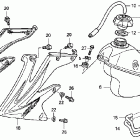 CRF450X Fuel tank ('08-)