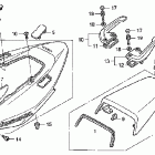 VFR800A Задний обтекатель