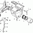 CRF100F Воздухозаборник