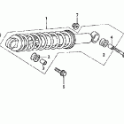 CRF50F Задний амортизатор