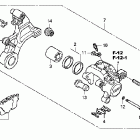 CBR1000RR Задний суппорт тормозной