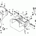 GL1800 Заднее крыло