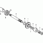 CRF100F Кик стартер