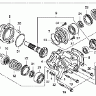 VT750C Дифференциал