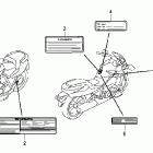NSA700A Наклейки