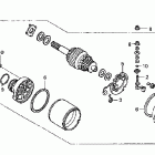 CRF150F Стартер электрический