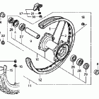 CRF450R Заднее колесо