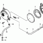 CRF50F Воздухозаборник