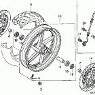 VFR800A Переднее колесо