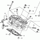 NSA700A Задняя головка цилиндров