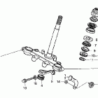 CRF70F Траверса нижняя
