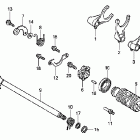 VTX1300C Вилка переключения передач