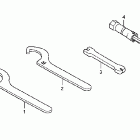 CRF150RB Инструмент