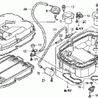 VFR800A Воздухозаборник