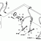 NSA700A Передние тормозные трубки
