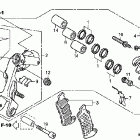 ST1300A Left front brake caliper ('08)