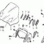 ST1300A Ветровое стекло