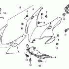 CBR1000RR Верхний обтекатель