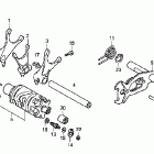XR650L Вилка переключения передач