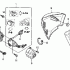 VTX1300T Боковая панель
