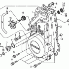 ST1300PA Передняя крышка картера