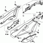 ST1300PA Side cover - rear cowl