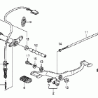 VTX1300T Педали