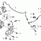 NSA700A Задние тормозные трубки