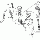 CRF230L Задний тормозной цилидр