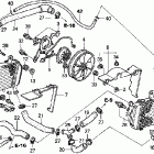 VFR800A Радиатор