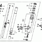 XR650L Передняя вилка