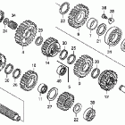 CRF450X Трансмиссия